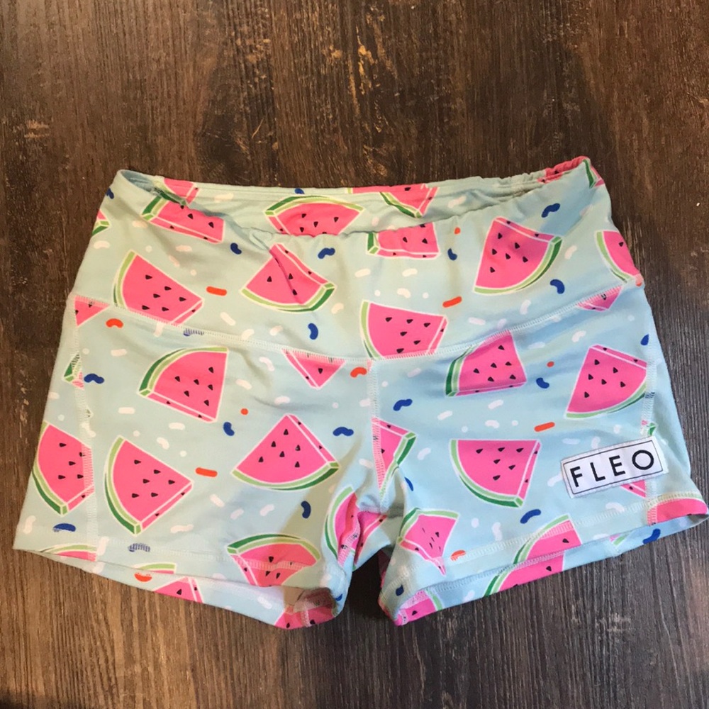 FLEO RARE Sz. S watermelon print 3.25 contours